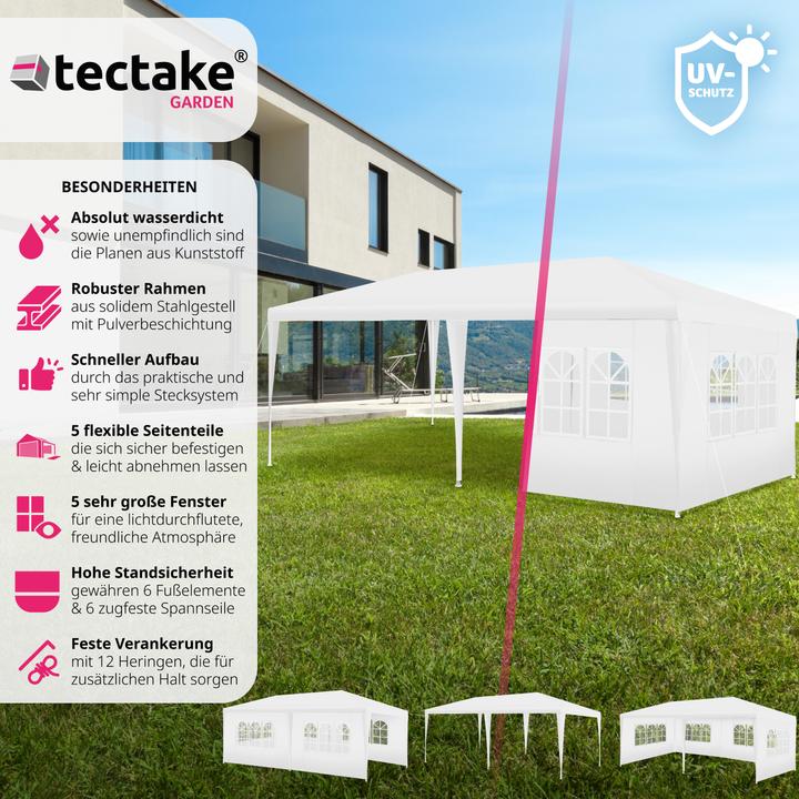 Produktbild tectake PavillonVivara (600 cm, 300 cm)