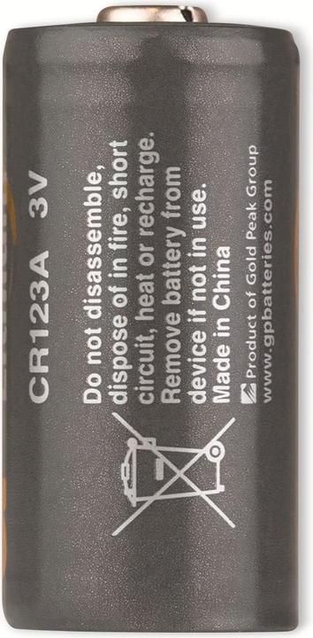 Actual product image GP Batteries Batteries (1 pcs., CR123A, 1400 mAh)