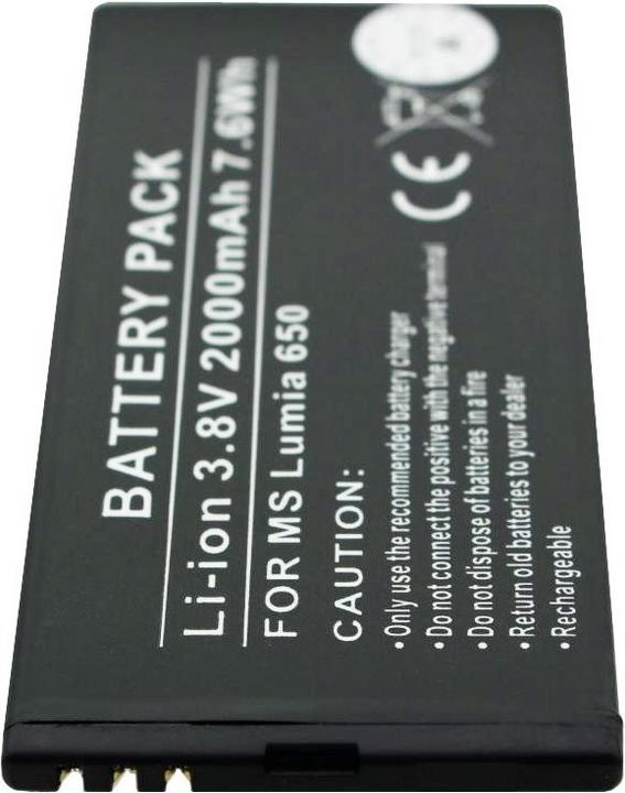 Actual product image Microsoft Battery Lumia BV-T3G, Lumia 650, Lumia 650 DS