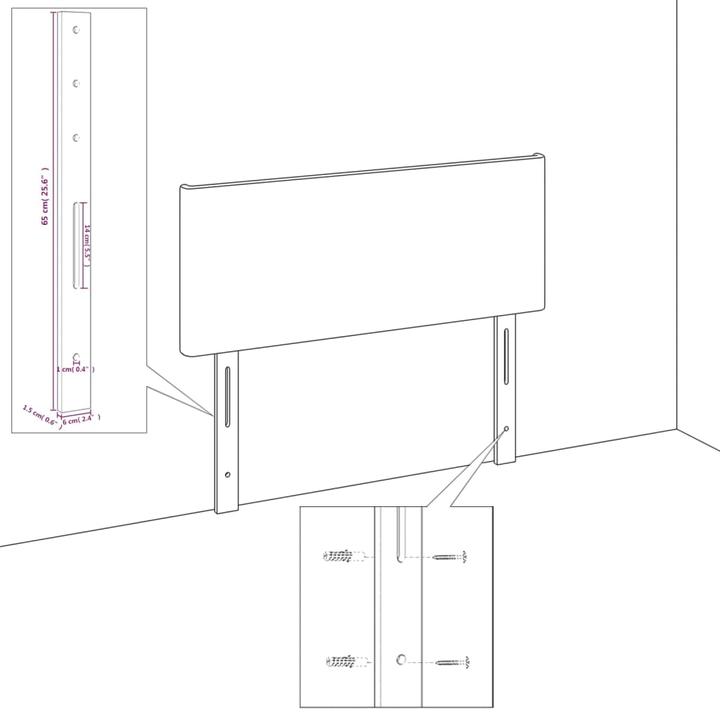 Image du produit VidaXL Eugene (183 x 23 x 88 cm)