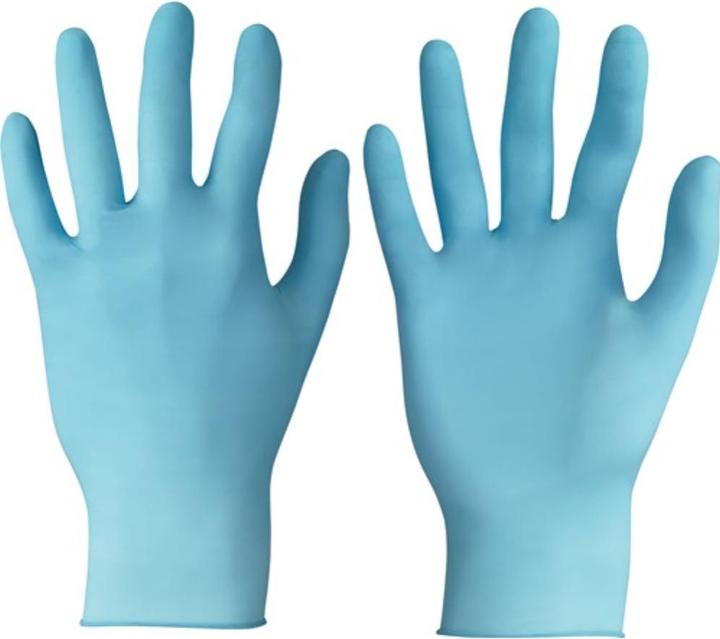 Actual product image Ansell Disposable gloves TouchNTuff® 92-670, 100 pcs, 0.13mm thick, size XL (9.5-10) blue (9.5, 10)