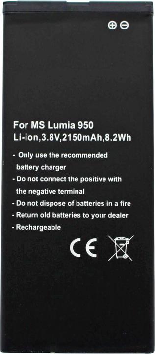 Produktbild Microsoft Akku Lumia 950, Lumia 950DS Akku BV-T5E
