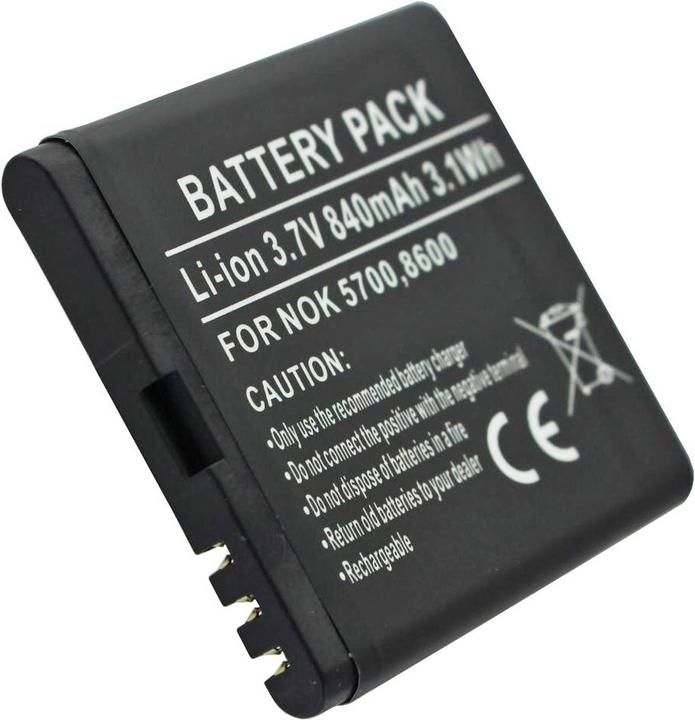 Image du produit Nokia Batterie 6500 slide, BP-5M