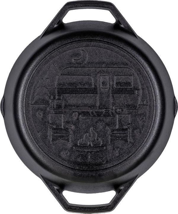 Actual product image Lodge Patelnia do zapiekania żeliwna CAMPER Wanderlust 26 cm