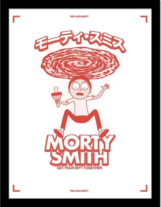 Image du produit Rick And Morty - Impression encadrée GET YOUR SH*T TOGETHER (40 x 30 cm)