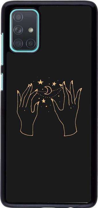 Actual product image PhoneLook Cover Grey magic hands (Samsung Galaxy A71)