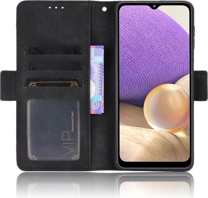 Actual product image Cover-Discount Galaxy A32 5G - Case with many card slots black (Samsung Galaxy A32 5G)