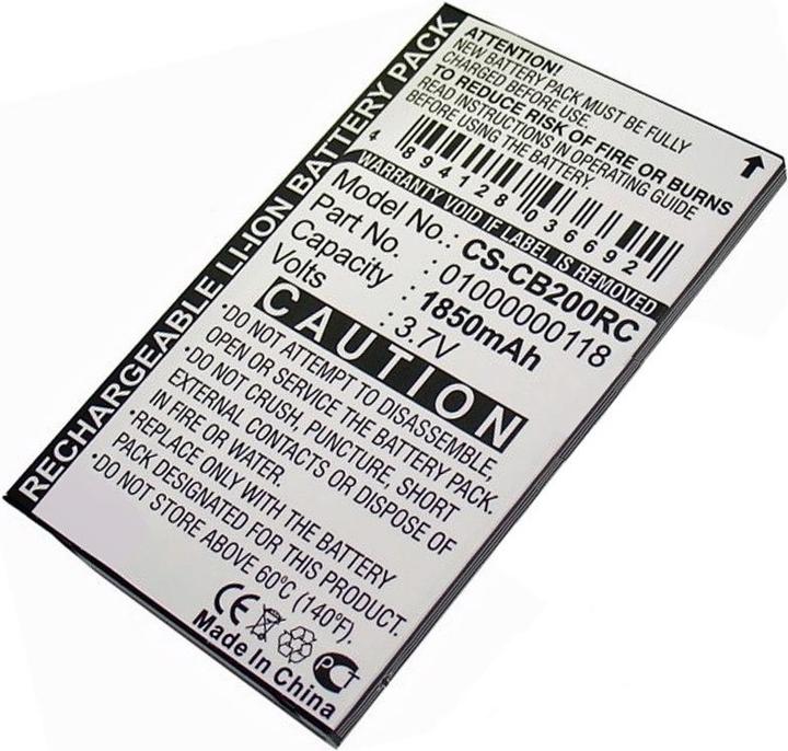 Actual product image AccuCell Battery CB200, CR200 Remote Controller URC-CB200, 010000118 (1 pcs., Device specific, 1850 mAh)