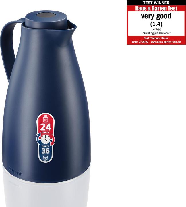 Image du produit Leifheit 28544 Thermos Harmonic 1l bleu (1 l)