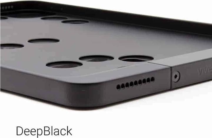 Actual product image Viveroo iPad wall mount oneDeepBlack 12.9z charging function sw 410163