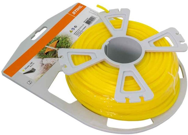 Stihl 9302644 Mähfaden quadratisch 3.0mm x 53 m Trimmerfaden, 55m (Rasentrimmer, Trimmerfaden + Fadenspule)