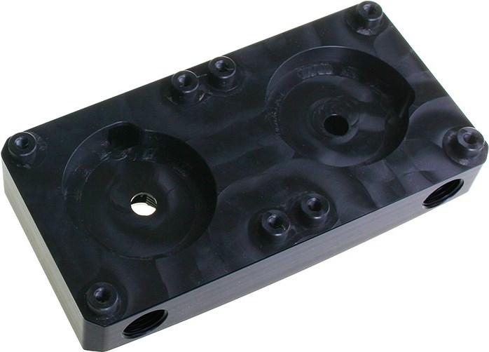 Produktbild Aqua Computer aquacover dual DDC, Deckel für und Swiftech-