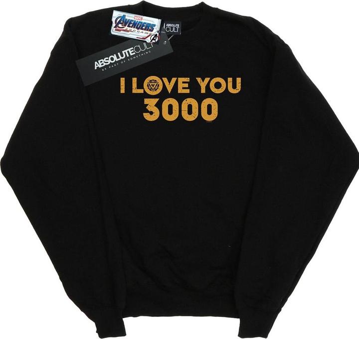 Immagine prodotto Felpa Boys Avengers Endgame I Love You 3000 Arc Reactor (140, 146)