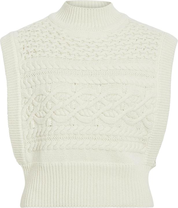 Rouge Edit High Neck Strickweste