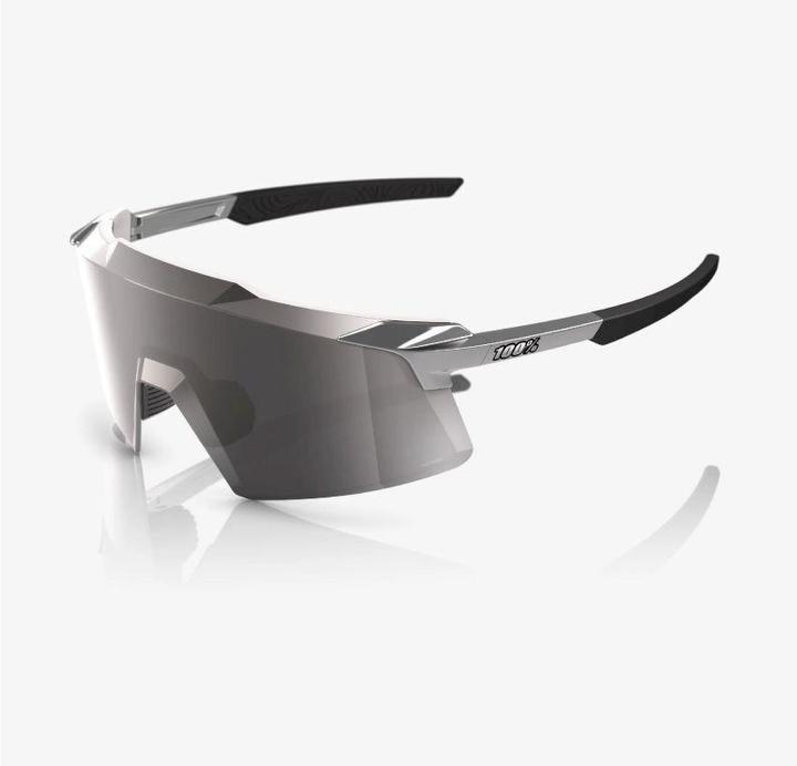 Produktbild 100% Aerocraft - Gloss Chrome - HiPER Silver Chrome Lens (Gloss black chrome, HiPER Silver Chrome)