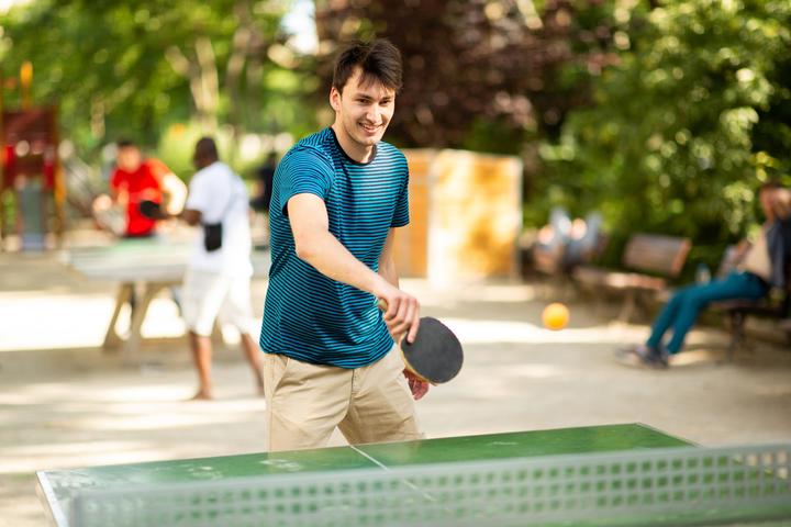 Actual product image Idena Table Tennis Bat Training