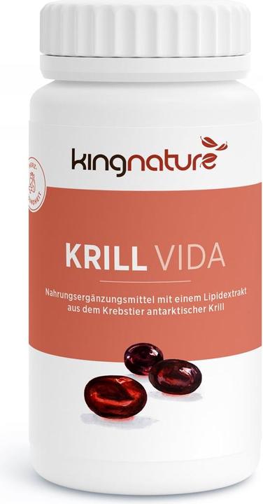 Produktbild Kingnature Krill Vida Kaps (120 Stück, Kapseln, 120 g)