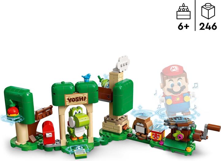 Image du produit LEGO La Maison Cadeau de Yoshi - Kit d'extension (71406, LEGO Super Mario)