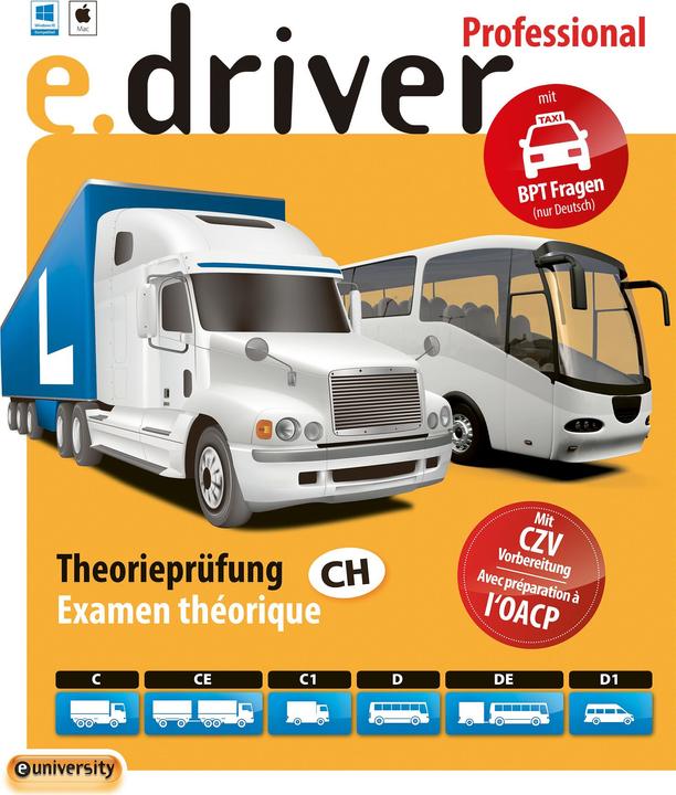 e.driver Professional V1.0 (1 User, 18 Monate)