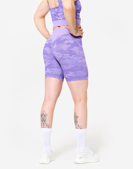 Produktbild Domyos Shorts - violett camouflage (M)