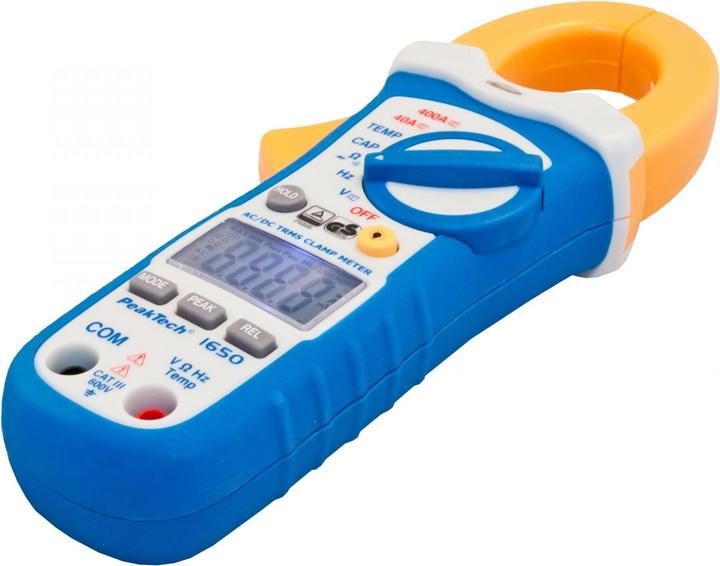 Actual product image Peaktech P 1650 Current clamp meter (CAT III 600V)