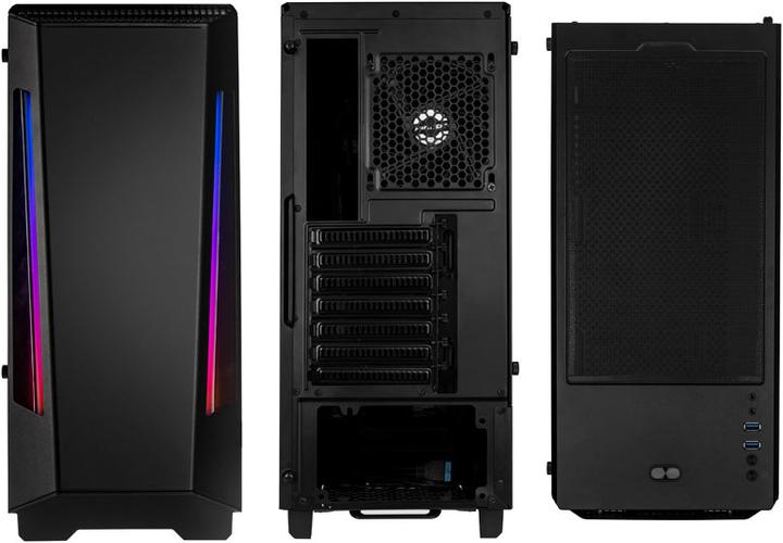 Actual product image Phanteks Eclipse P360X Midi Tower, Tempered Glass, DRGB (E-ATX)