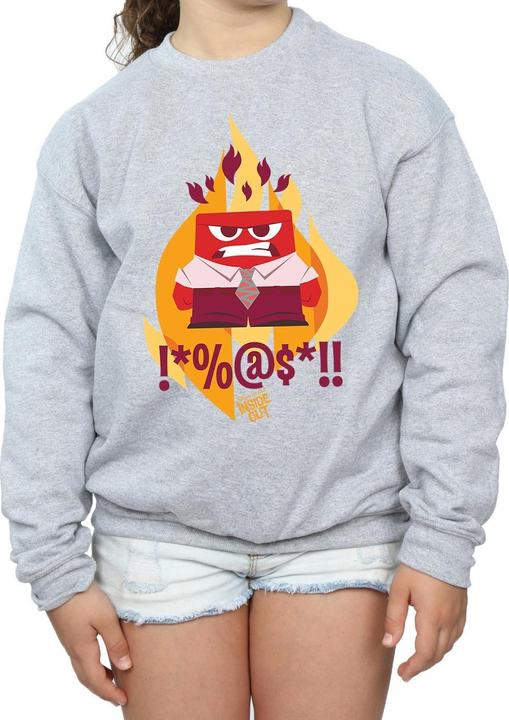 Produktbild Disney Inside Out Fired Up Sweatshirt Mädchen (140, 146)