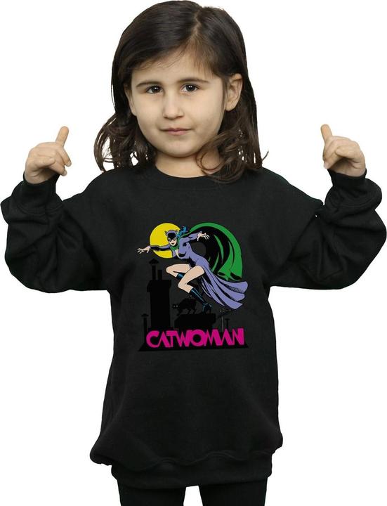 Image du produit - Sweat CATWOMAN TEXT LOGO - Fille (128)