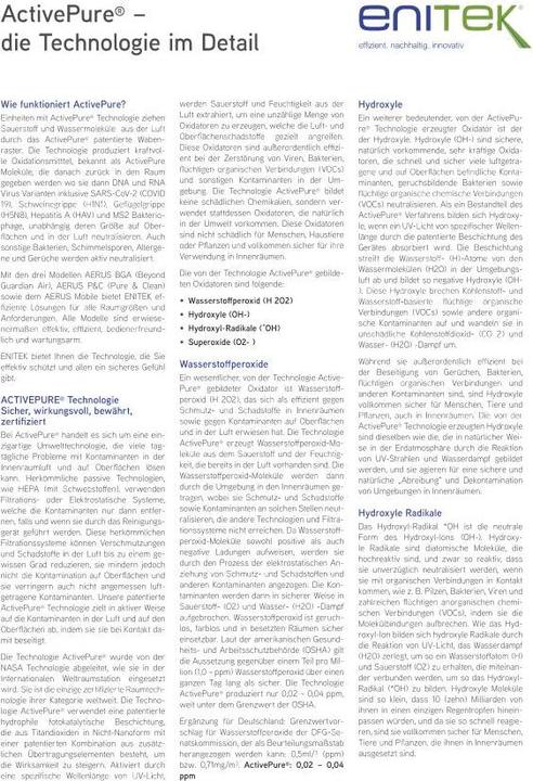 Image du produit ActivePure ENITEK Beyond Guardian Air – Mobiler Hochleistungs-Luftreiniger