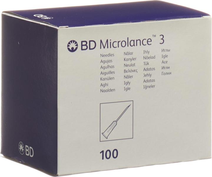 Produktbild BD Microlance 3 Injektion Kanüle 1.20x40mm rosa 100 Stk