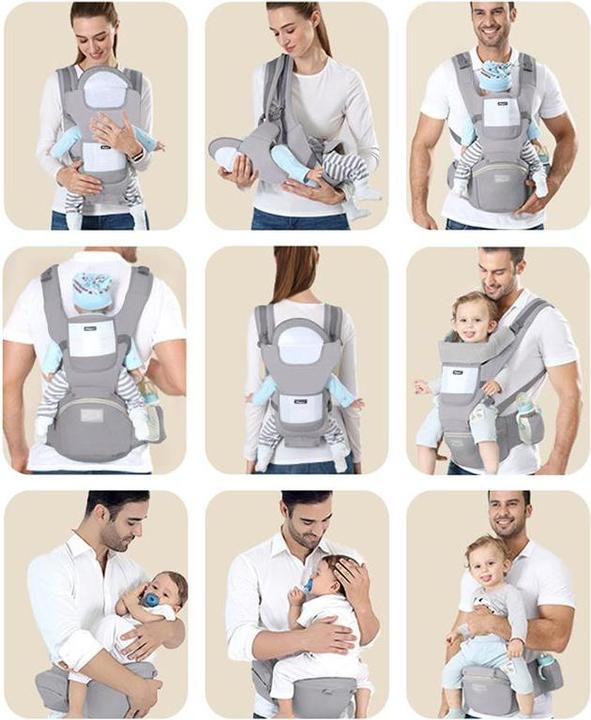 Image du produit Hermex Porte-bébé Porte-bébé pour enfant Siège à la taille Tabouret