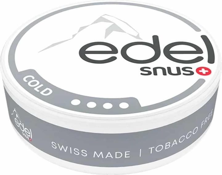 Produktbild Edelweiss Cold (All White Slim) (Nicotine Pouches, 20 mg)