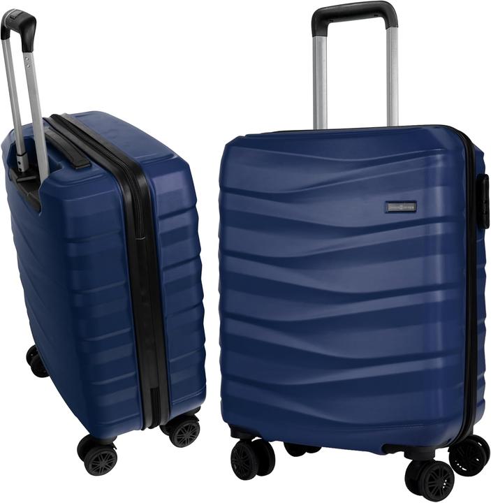 Produktbild Hansekoffer Hartschalenkoffer mit Rollen und Zahlenschloss (70 l, M (50 - 90l))