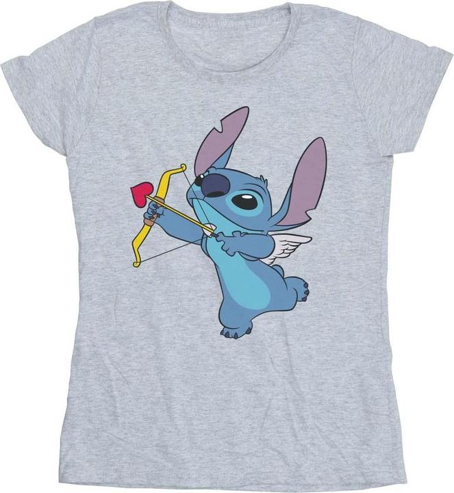 Immagine prodotto Disney Lilo And Stitch Stitch Cupid Valentines Maglietta Donna (S)