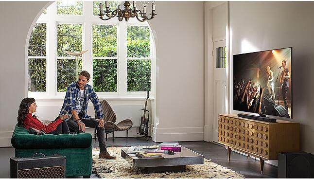 Actual product image Samsung QE55Q80T (55", QLED, 4K, 2020)