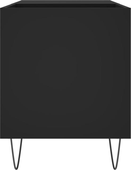 Actual product image VidaXL Plattenschrank Schwarz 85x38x48 cm Holzwerkstoff, Farbe