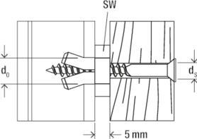 Image du produit Fischer Fixation pour bardages de balcons (50 pcs)