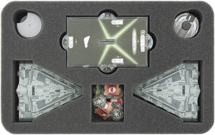 Produktbild Feldherr HSKK045BO - Schaumstoffeinlage für Star Wars Armada Wave 6 Imperial Light Carrier (Schaumstoff)