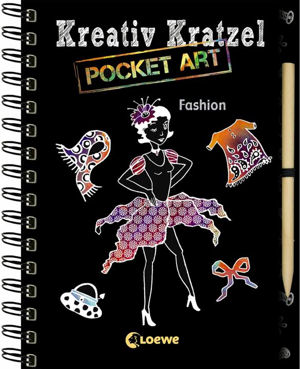 Produktbild Kreativ-Kratzel Pocket Art: Fashion
