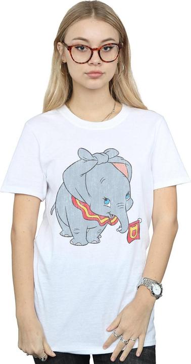 Immagine prodotto Disney Dumbo Classic Tied Up Ears Maglietta Ampia Donna (M)
