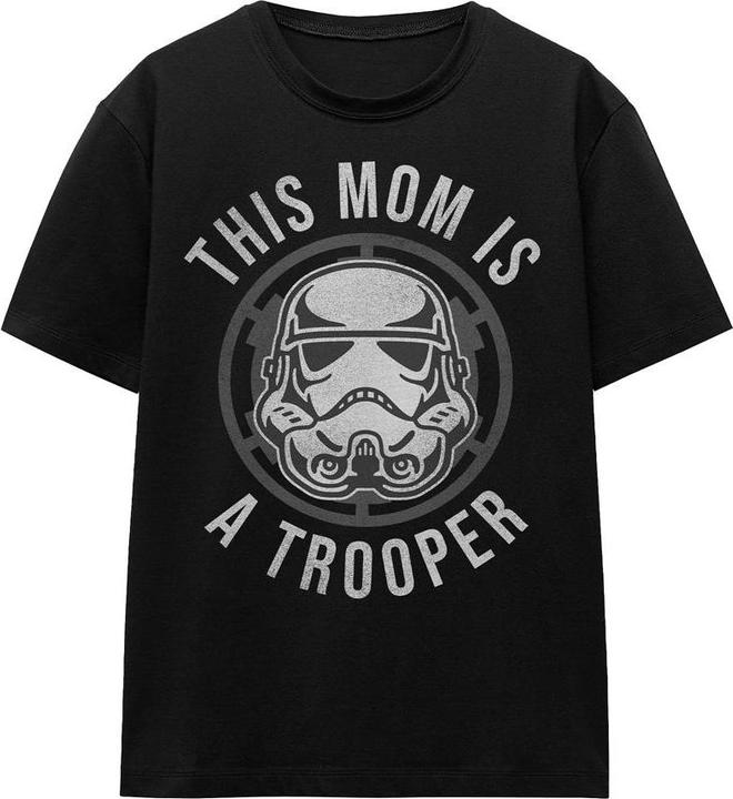 Produktbild Star Wars Mom Is A Trooper TShirt Muttertag (L)
