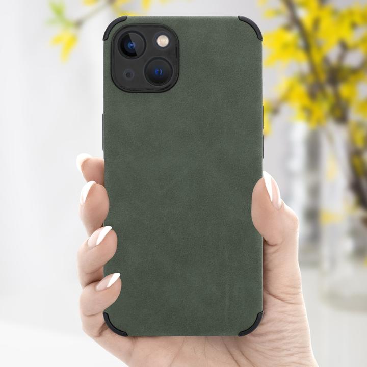 Produktbild Cadorabo Hülle für Apple iPhone 13 im TPU Matt Leder LM161 Style (Apple iPhone 13)