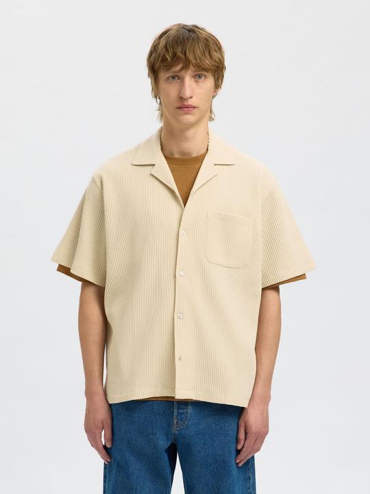 Produktbild Selected Homme Waffelstruktur Kurzarmhemd (XXL)