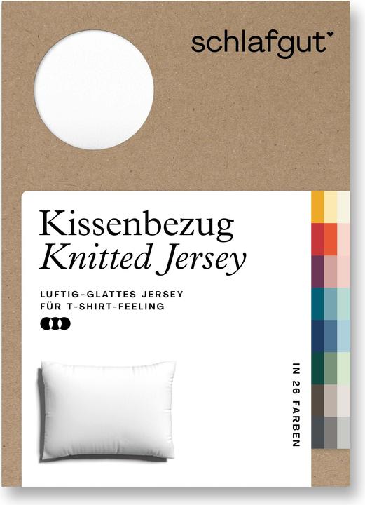 Actual product image schlafgut Knitted Jersey (Duvet cover, 60 x 80 cm)