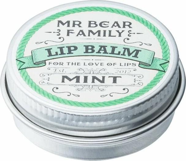 Image du produit Mr. Bear Family Baume Lèvres Menthe (Baume, 15 ml)