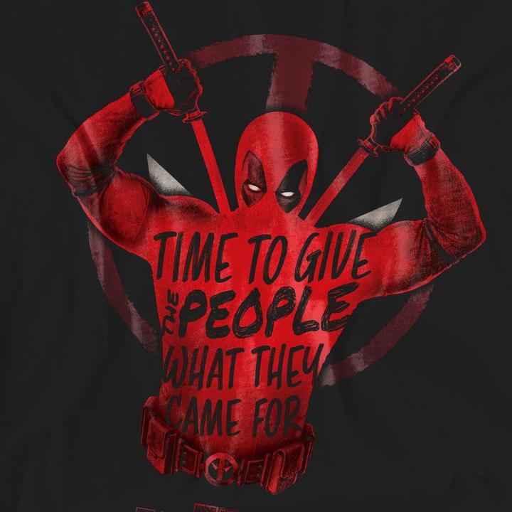 Image du produit Deadpool & Wolverine - T-shirt GIVE THE PEOPLE - Adulte (XXL)