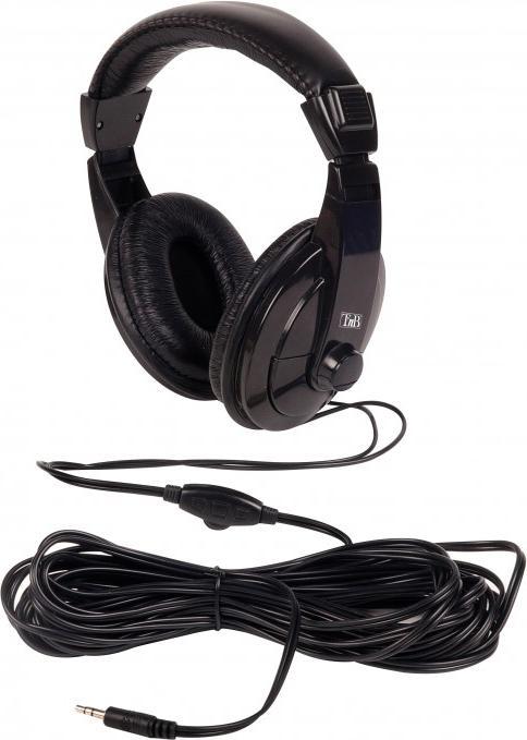 Produktbild T'nB Casque filaire compatible TV (Noir) (Kabelgebunden)