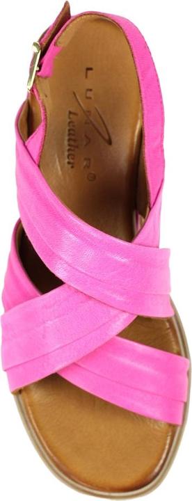 Actual product image Lunar Womens/Ladies Bethany Leather Sandals (38)