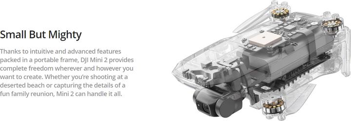 Produktbild DJI Mini 2 (31 min, 249 g, 12 Mpx)