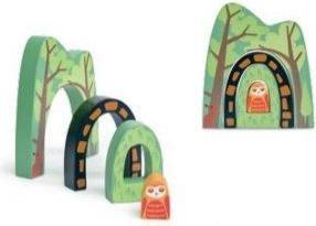 Produktbild Tender Leaf Toys Eisenbahnzubehör Wald-Tunnel